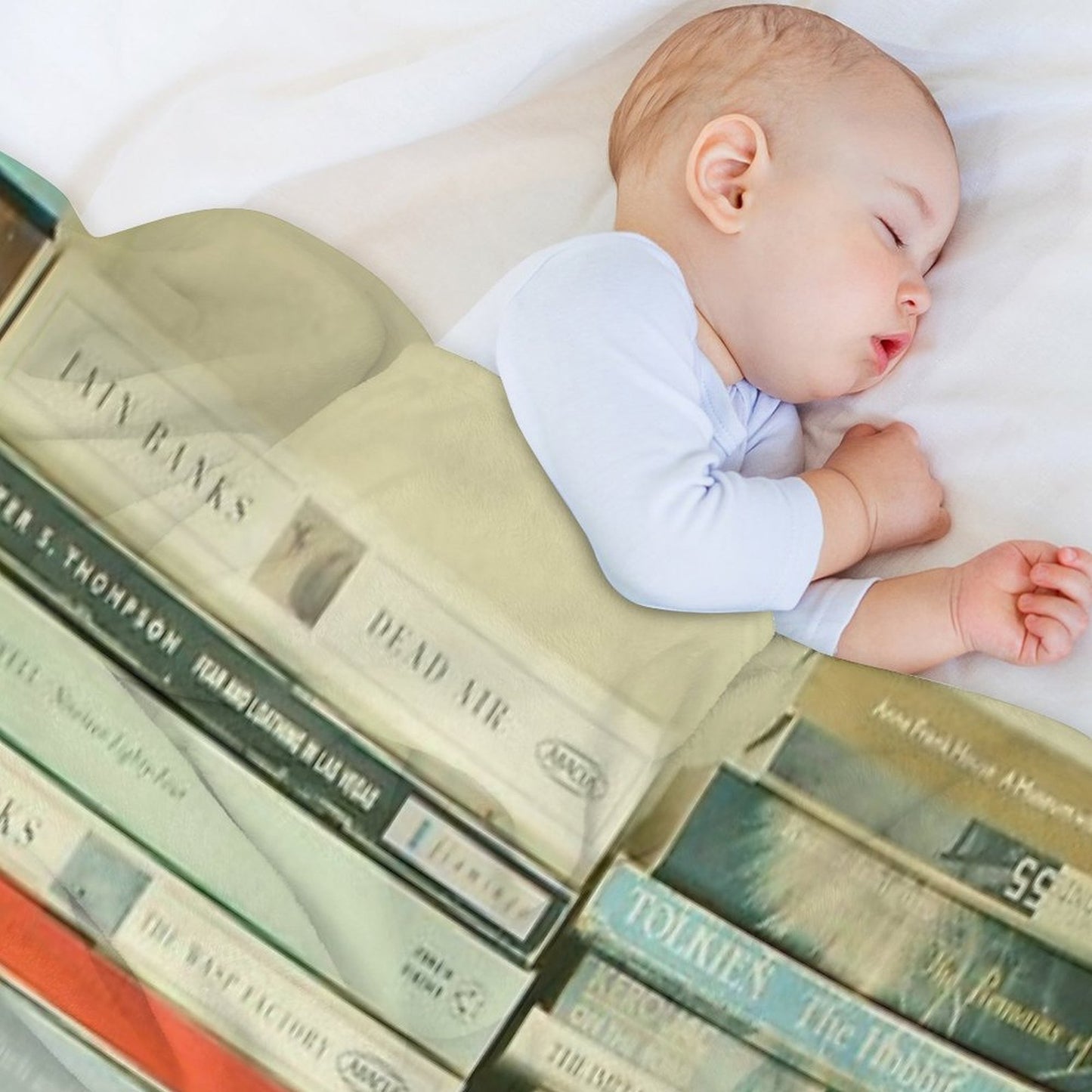 Bookworm Throw Blanket