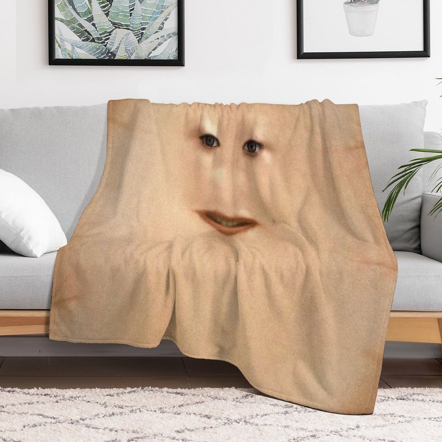 Cassandra - Moisturize Me Throw Blanket