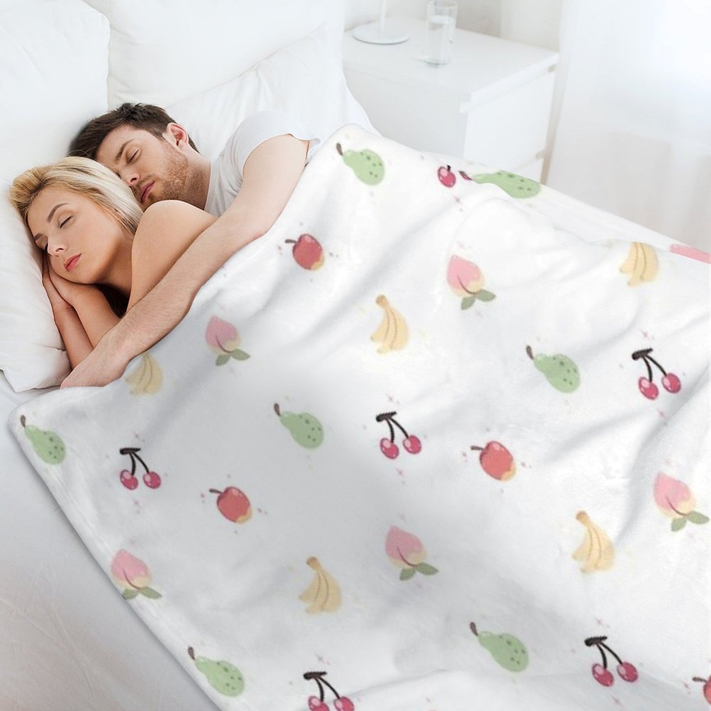 Cute Fruits Throw Blanket
