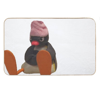 Shower Pingu Mood Bath Mat