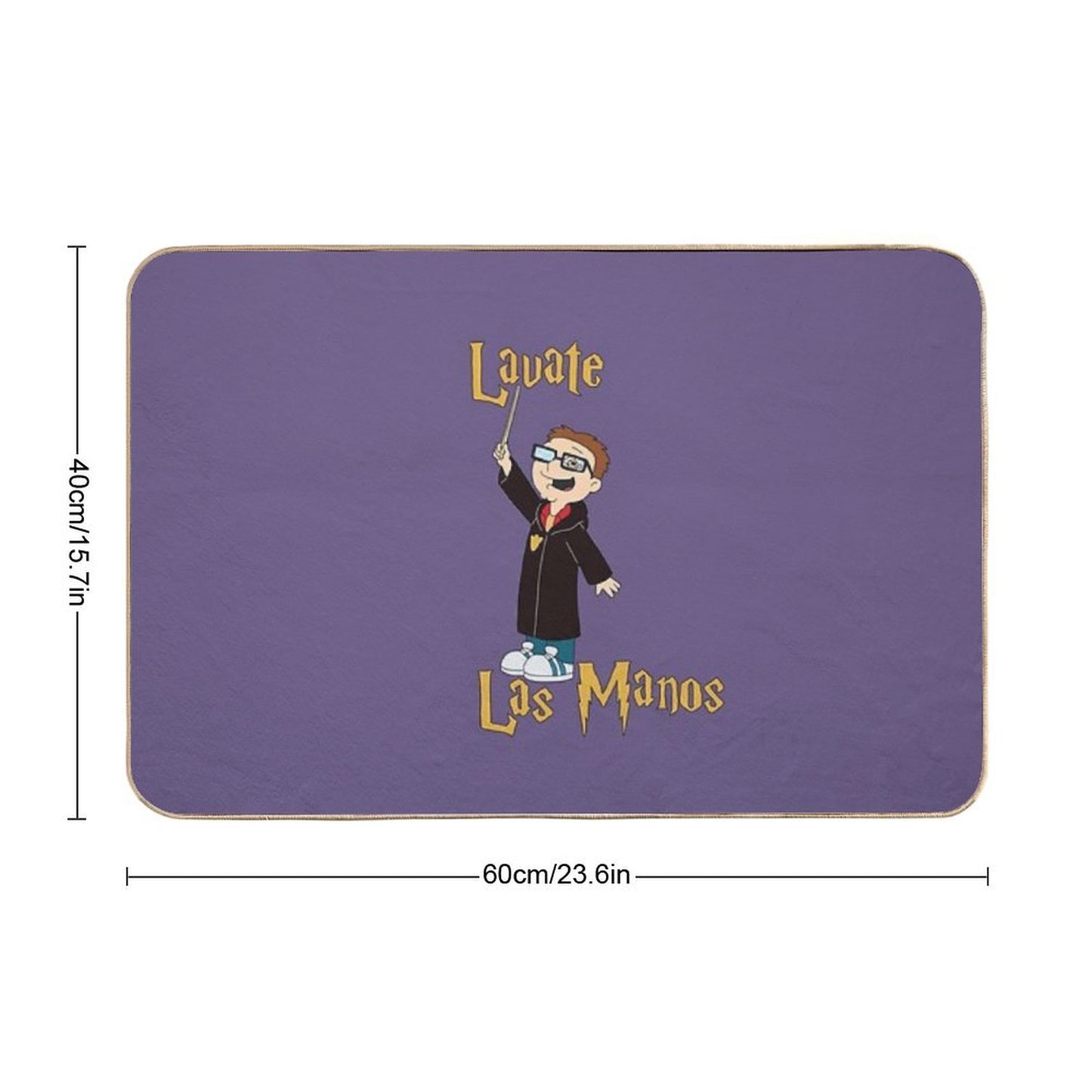 American Dad Lavate Las Manos Bath Mat