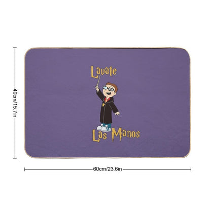 American Dad Lavate Las Manos Bath Mat