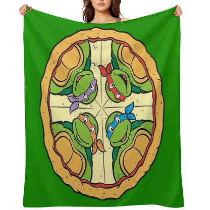 Pizza Time Throw Blanket