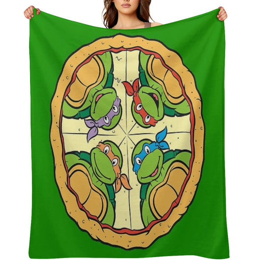 Pizza Time Throw Blanket