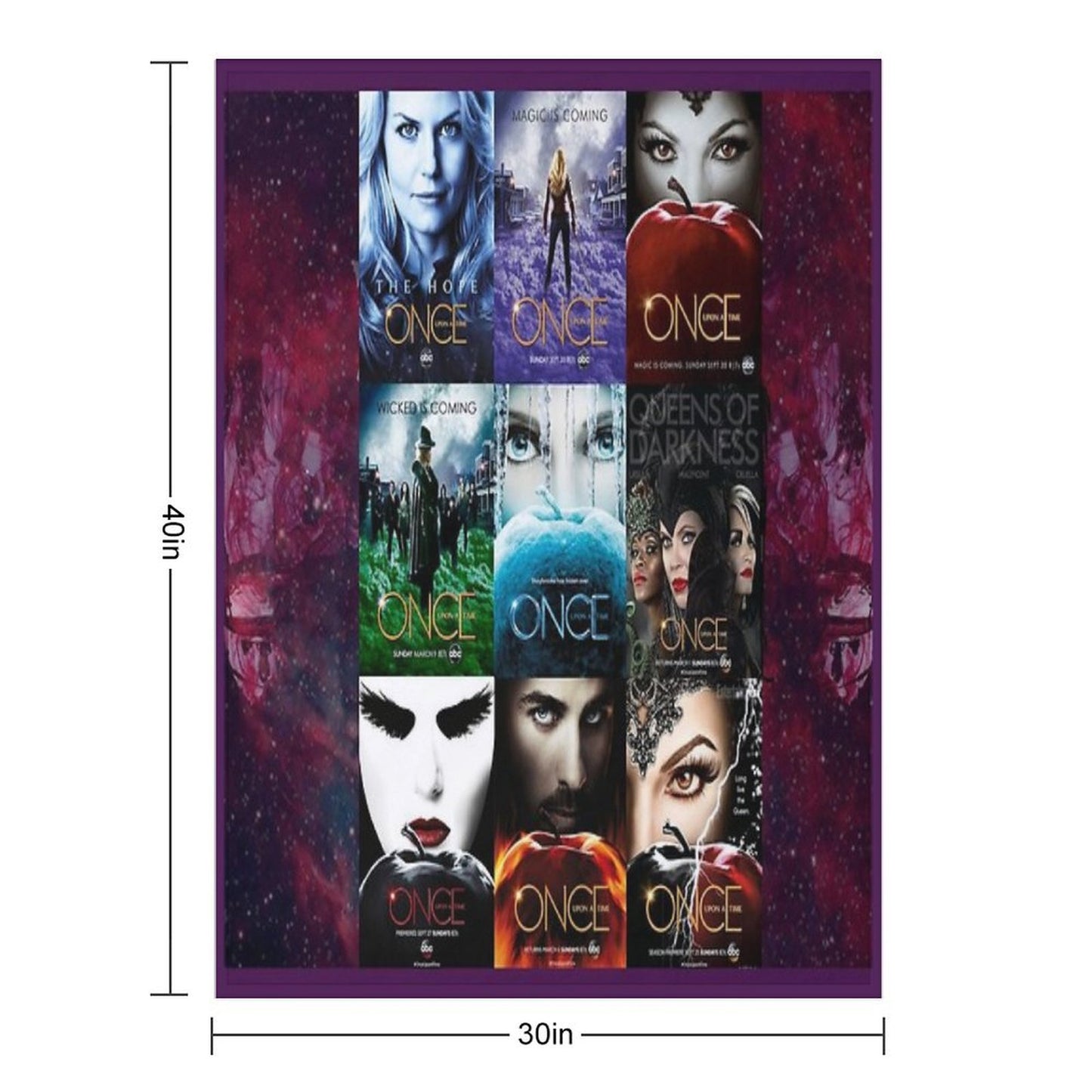 Once Upon A Time ... Throw Blanket