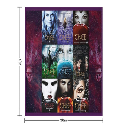 Once Upon A Time ... Throw Blanket