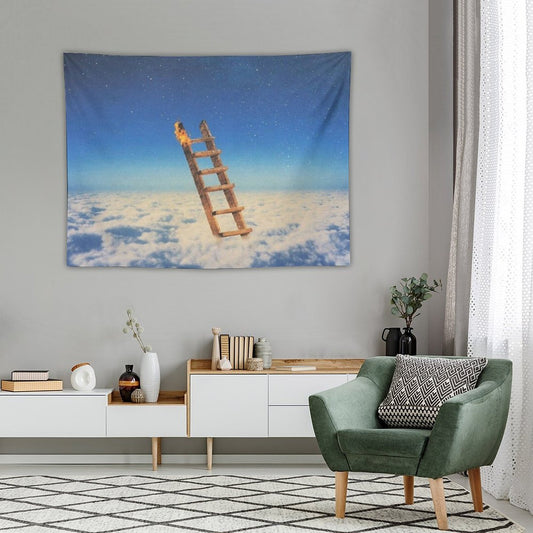 Astro Highest in Room World Travis Fan Cover Tapestry