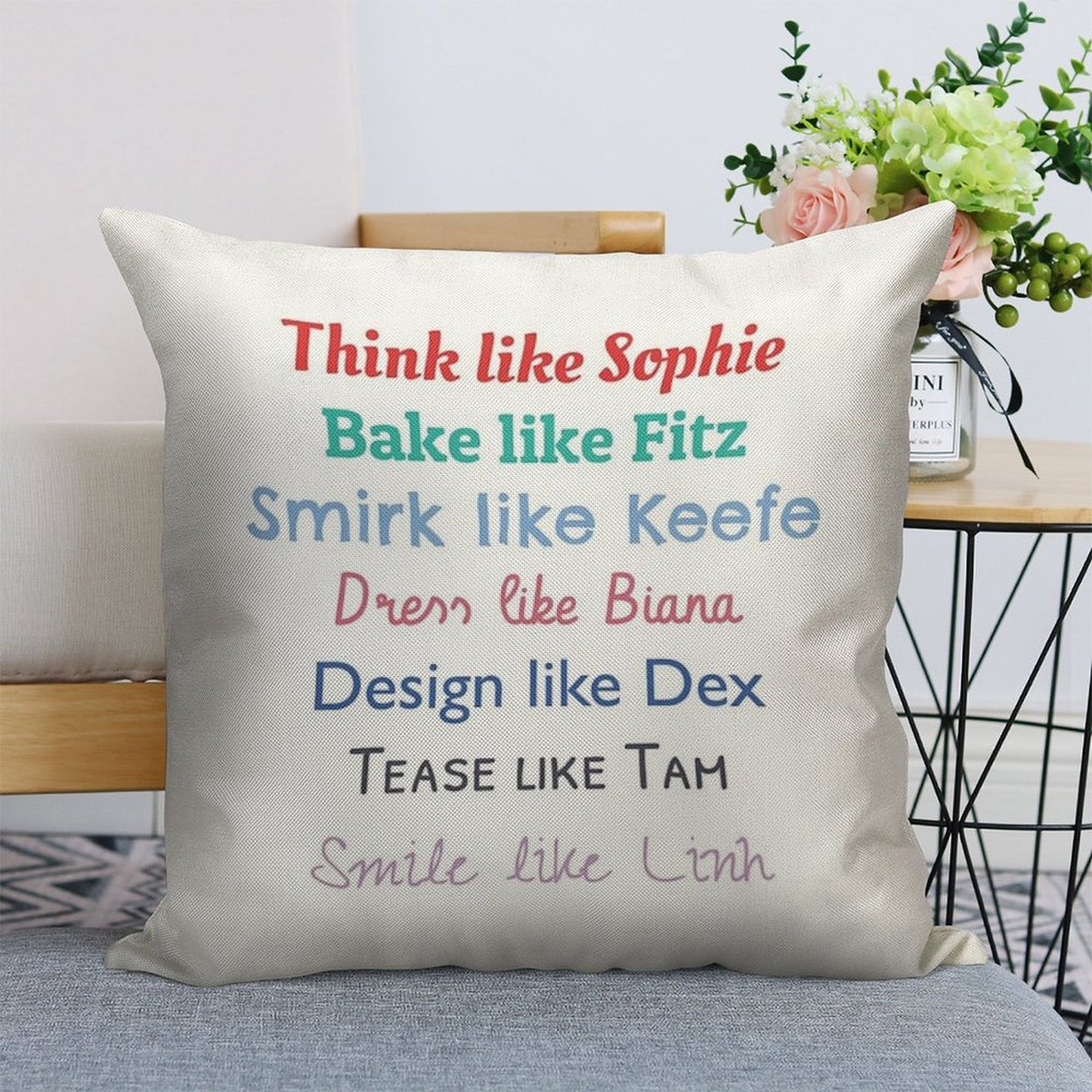 Keeper of The Lost Cities Spectacular Seven Linen Throw Pillow Cover