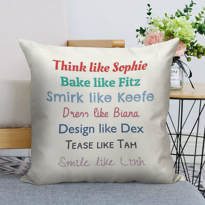 Keeper of The Lost Cities Spectacular Seven Linen Throw Pillow Cover