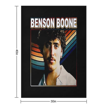 Vintage Bootleg Pop Musician V4 Throw Blanket