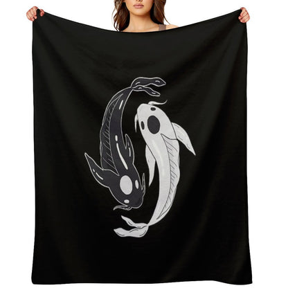 Tui And La Throw Blanket