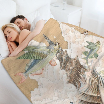 Sea Dream Throw Blanket