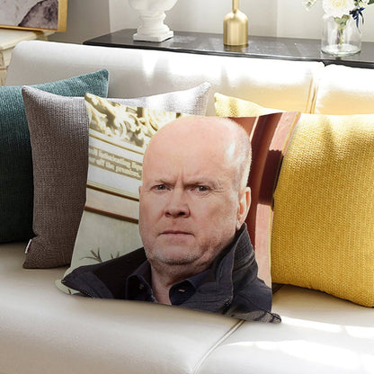 Phil Mitchell Eastenders And British TV Icon (Steve McFadden) Soft Gift Ready Throw Pillow