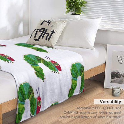 The Very Hungry Caterpillar Throw Blanket