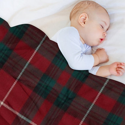 Stuart Of Bute Scottish Tartan Throw Blanket