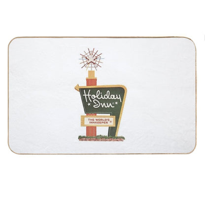 Iconic Holiday Inn Sign Bath Mat