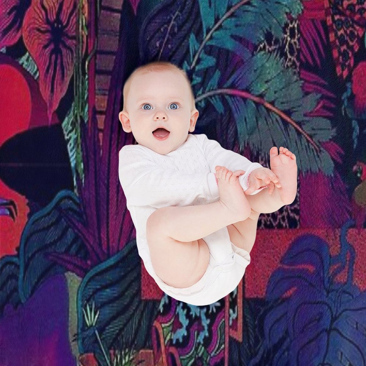 Glass Animals Throw Blanket