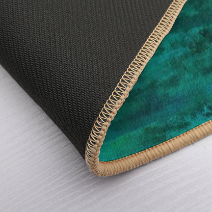 Vintage Surreal Mermaid Bath Mat
