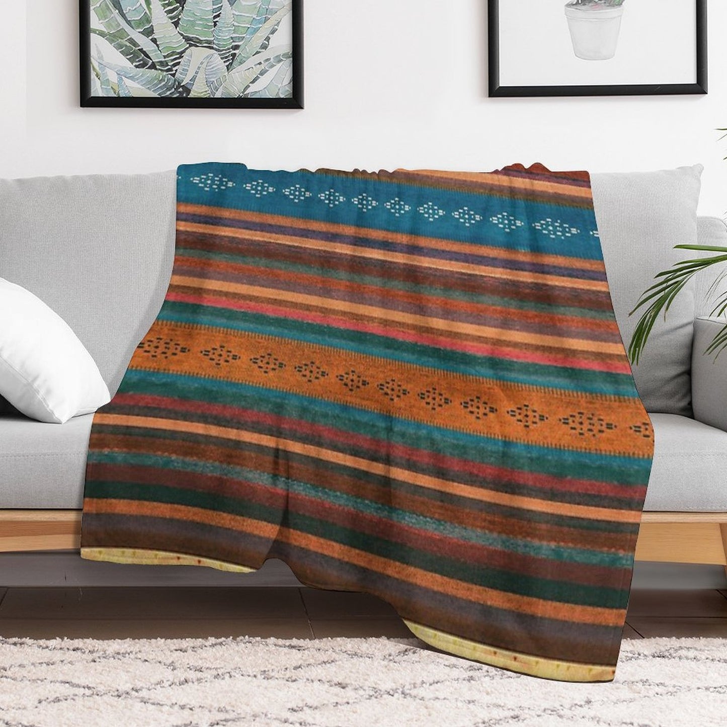 Ancient Gallery Throw Blanket