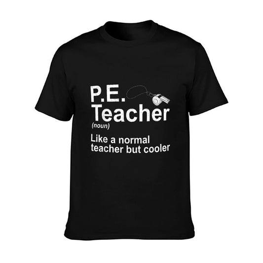 Cool PE Teacher Art For Men Women Physical Education Teacher T-Shirt