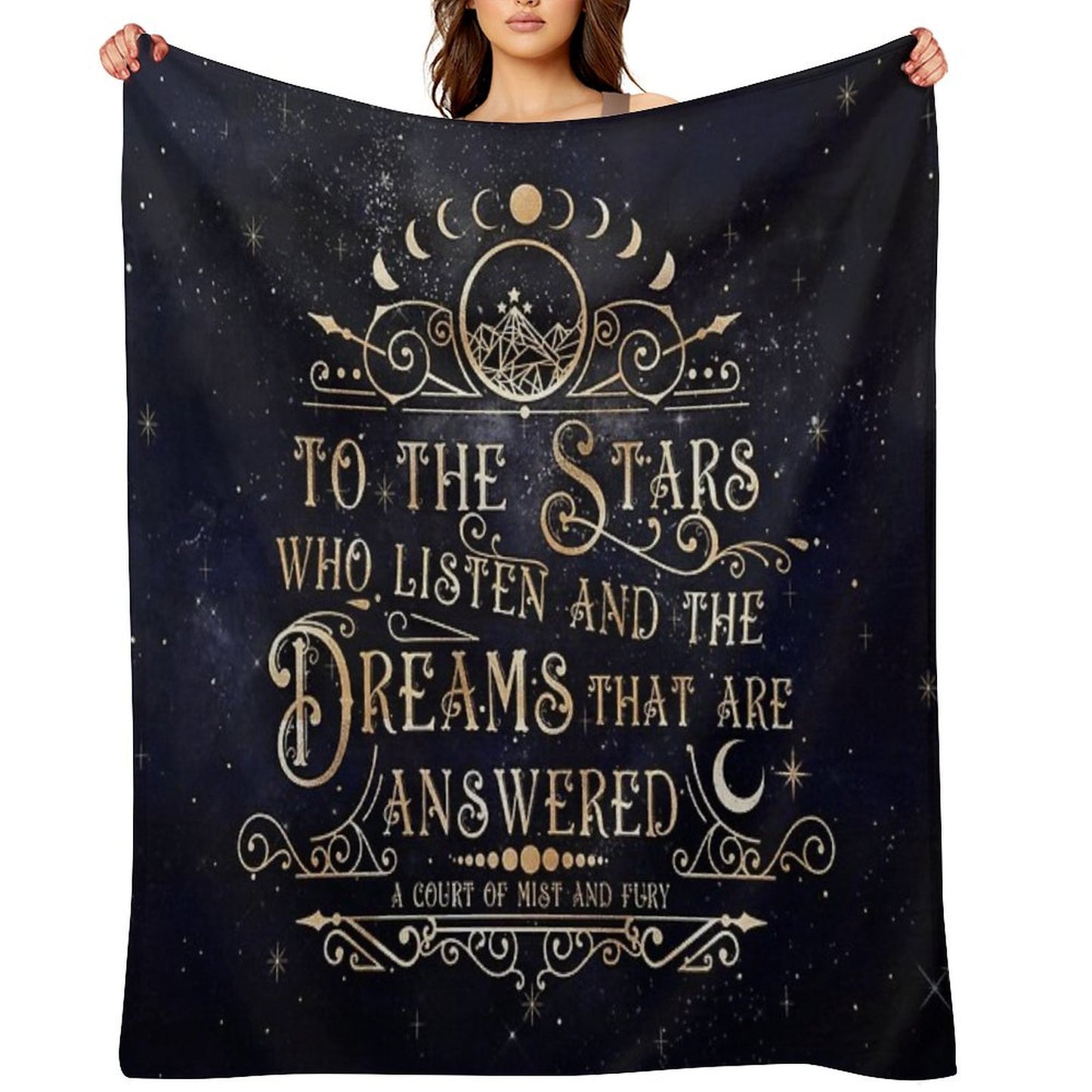 To The Stars Throw Blanket