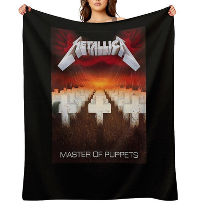 Master Of Puppets (Hq) Classic Throw Blanket