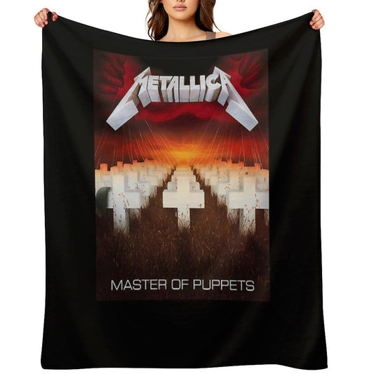 Master Of Puppets (Hq) Classic Throw Blanket