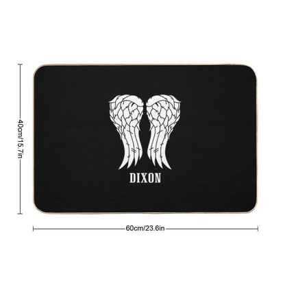Daryl Dixon - Motorcyle Wings Bath Mat