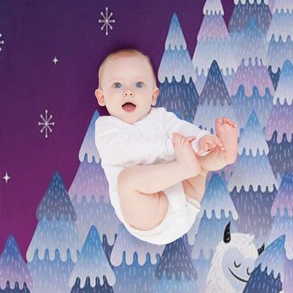 Tree Hugger (Night Version) Throw Blanket