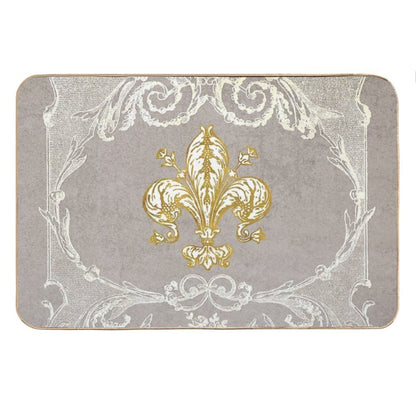 Fleur-de-lis, French, Fleur-de-lys Bath Mat