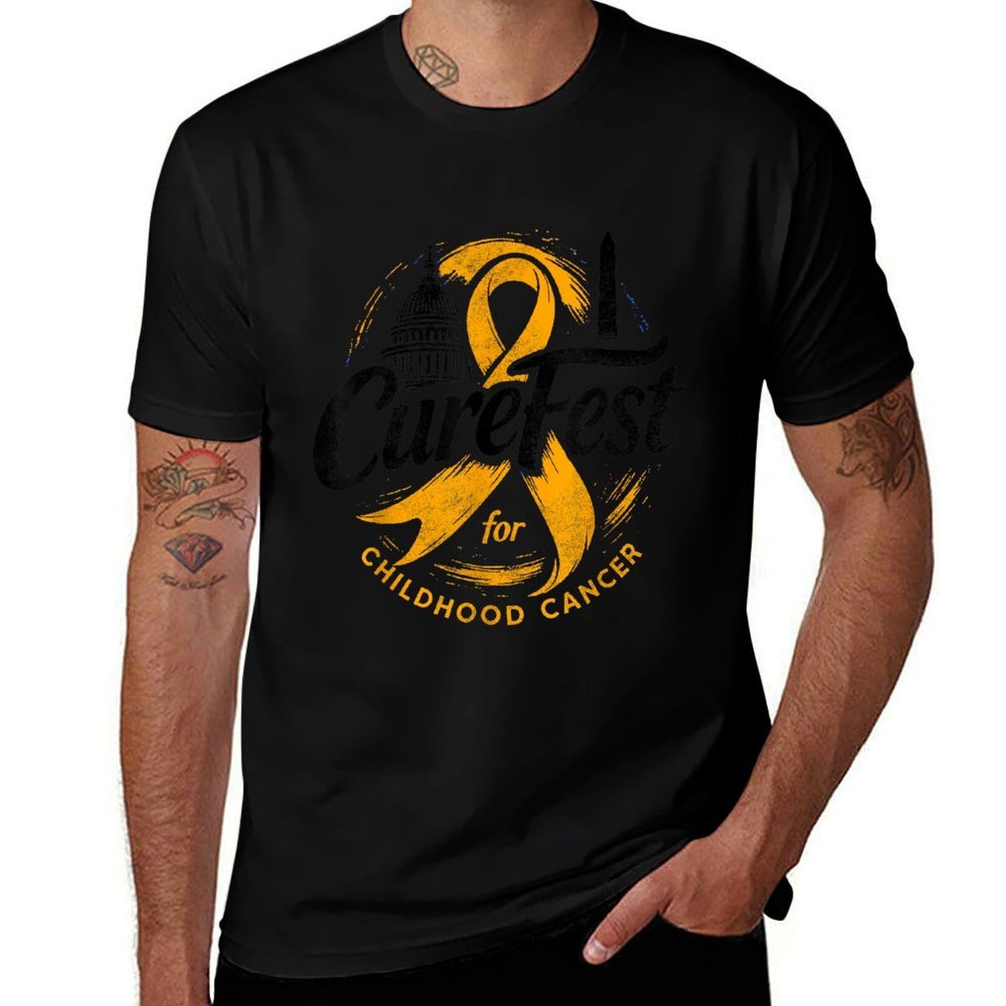 CureFest for Childhood Cancer 2025 for Light Fabric  Soft T-Shirt