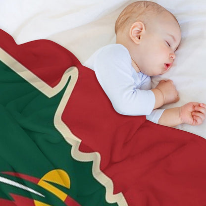 MN Wild Outline Throw Blanket