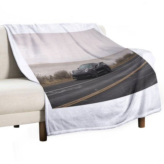 Corvette C7 Z06 Throw Blanket