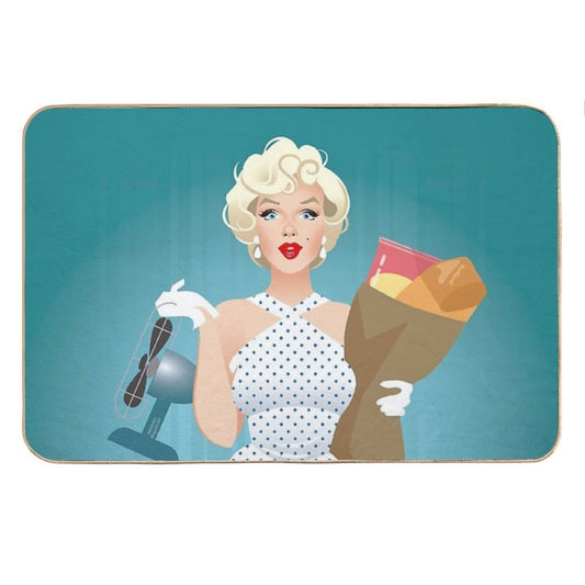 The Girl Bath Mat