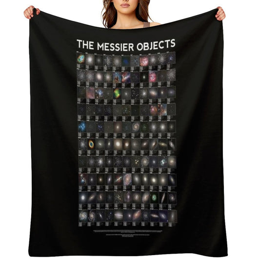The Messier Objects Throw Blanket