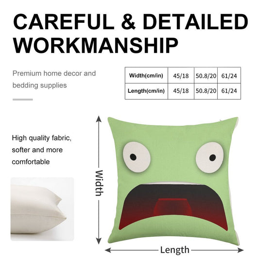 Kerbin, We Have A Problem! Linen Throw Pillow Cover