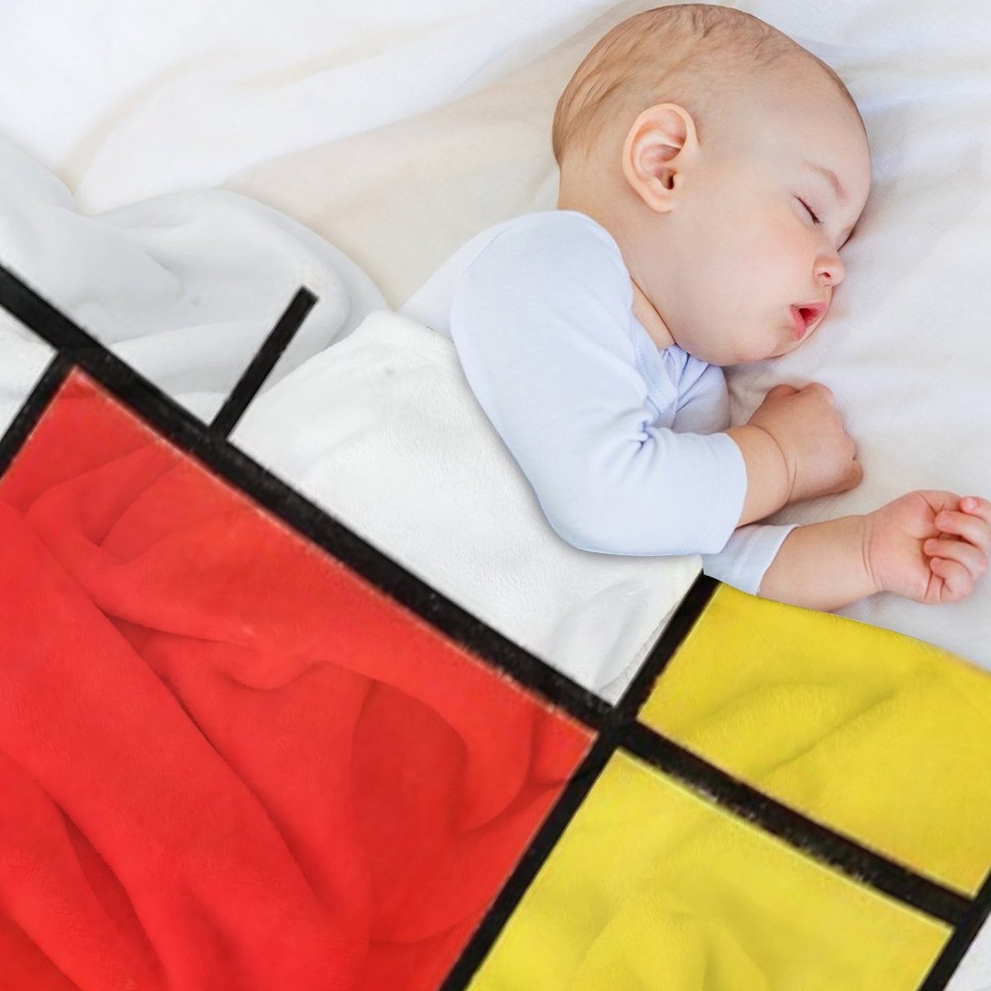 Piet Mondrian Throw Blanket