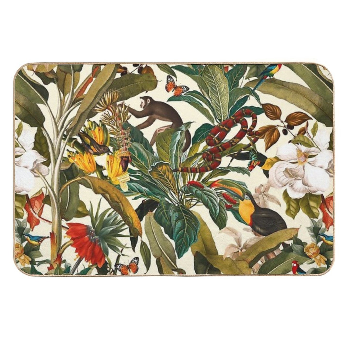 Beautiful Forest IV  Long-Lasting Bath Mat