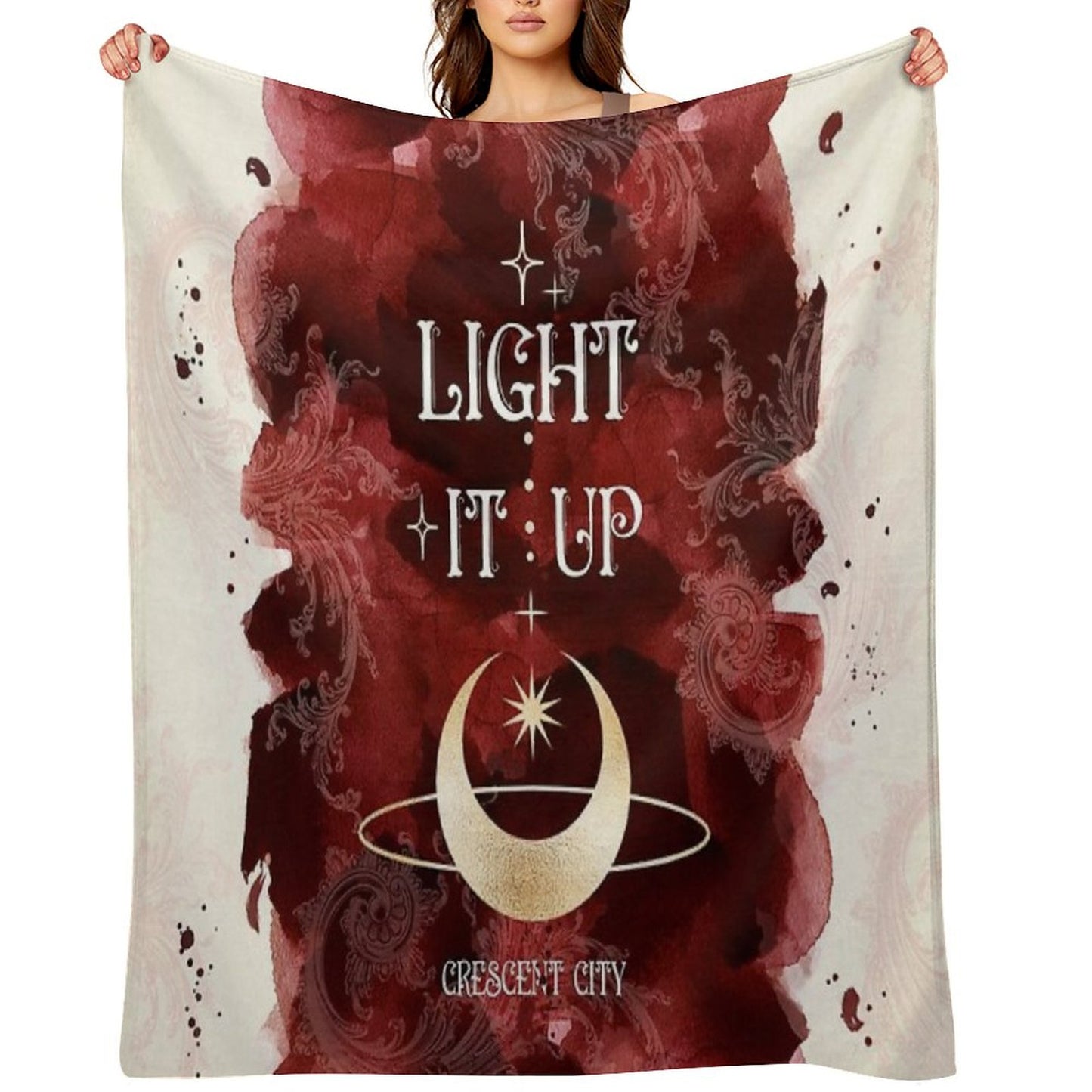 Light It Up - Crescent City Throw Blanket