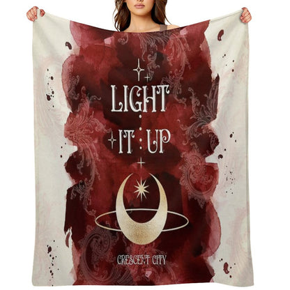 Light It Up - Crescent City Throw Blanket