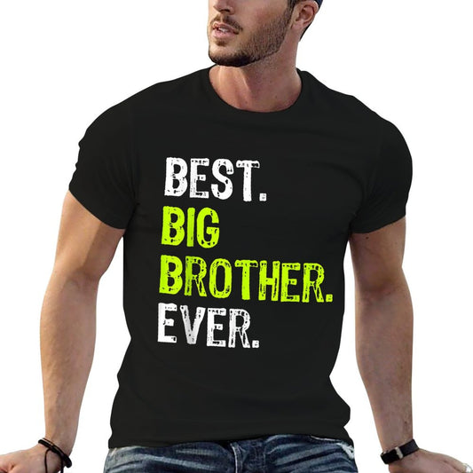 Best Big Brother Evernager Older Sibling For Boys T-Shirt