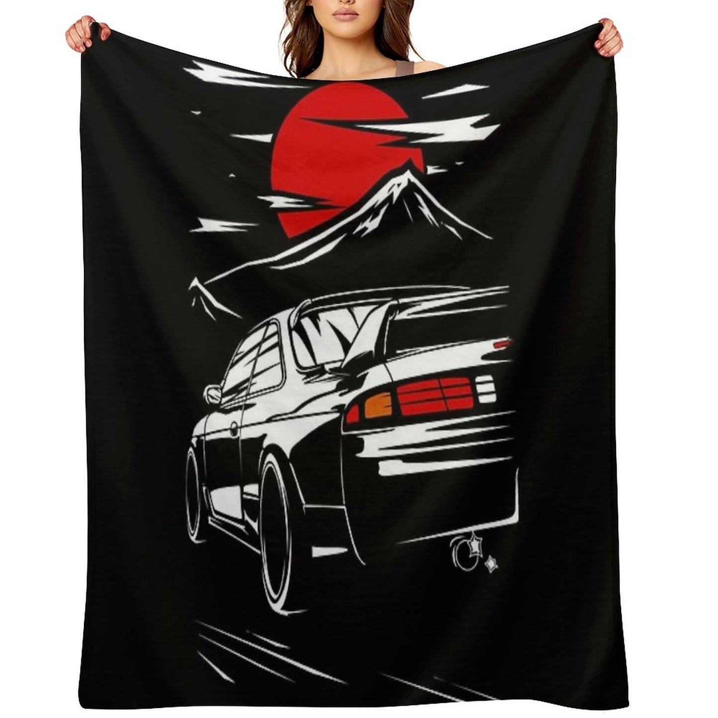 Nissan Silvia S14 Throw Blanket
