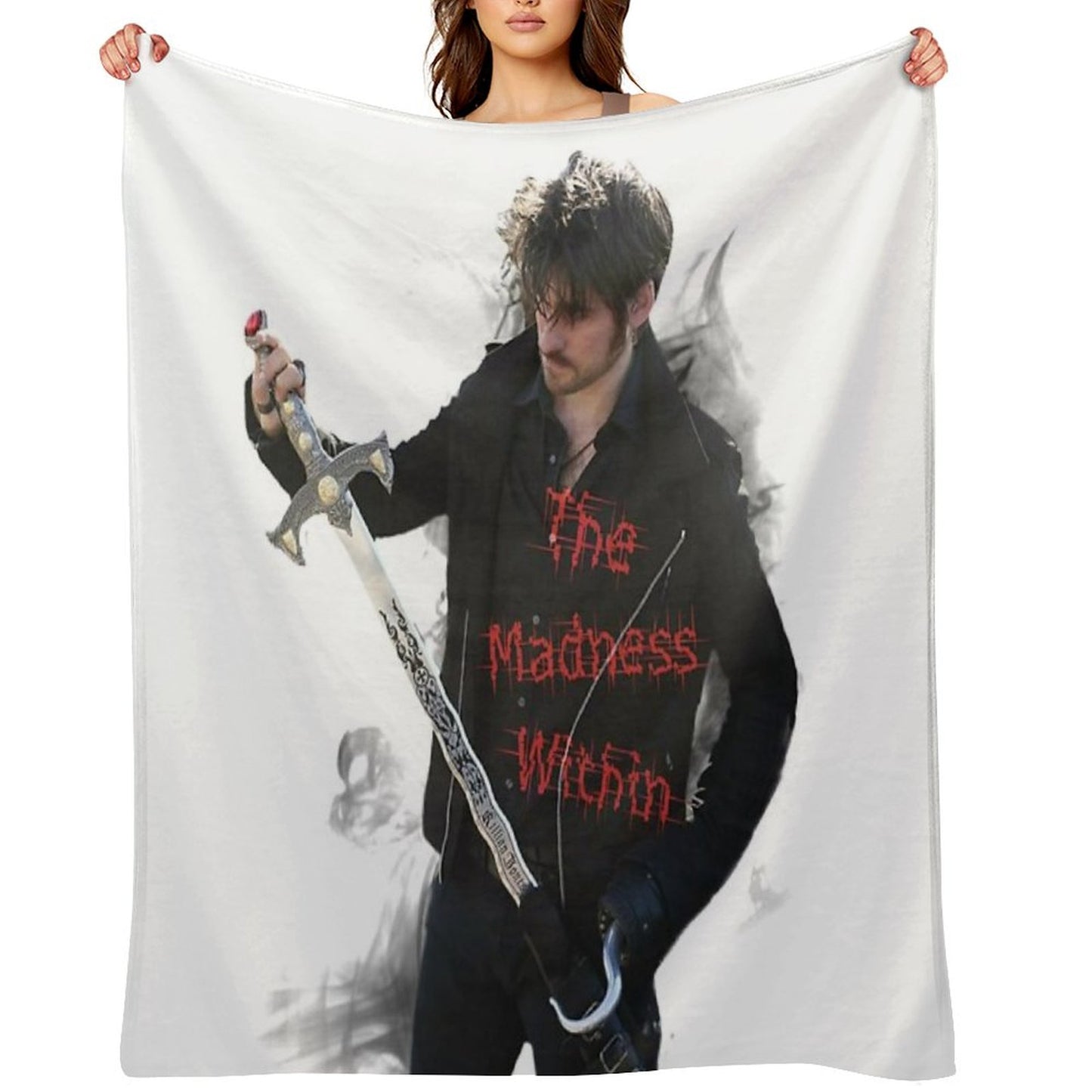 The Madness Within Throw Blanket