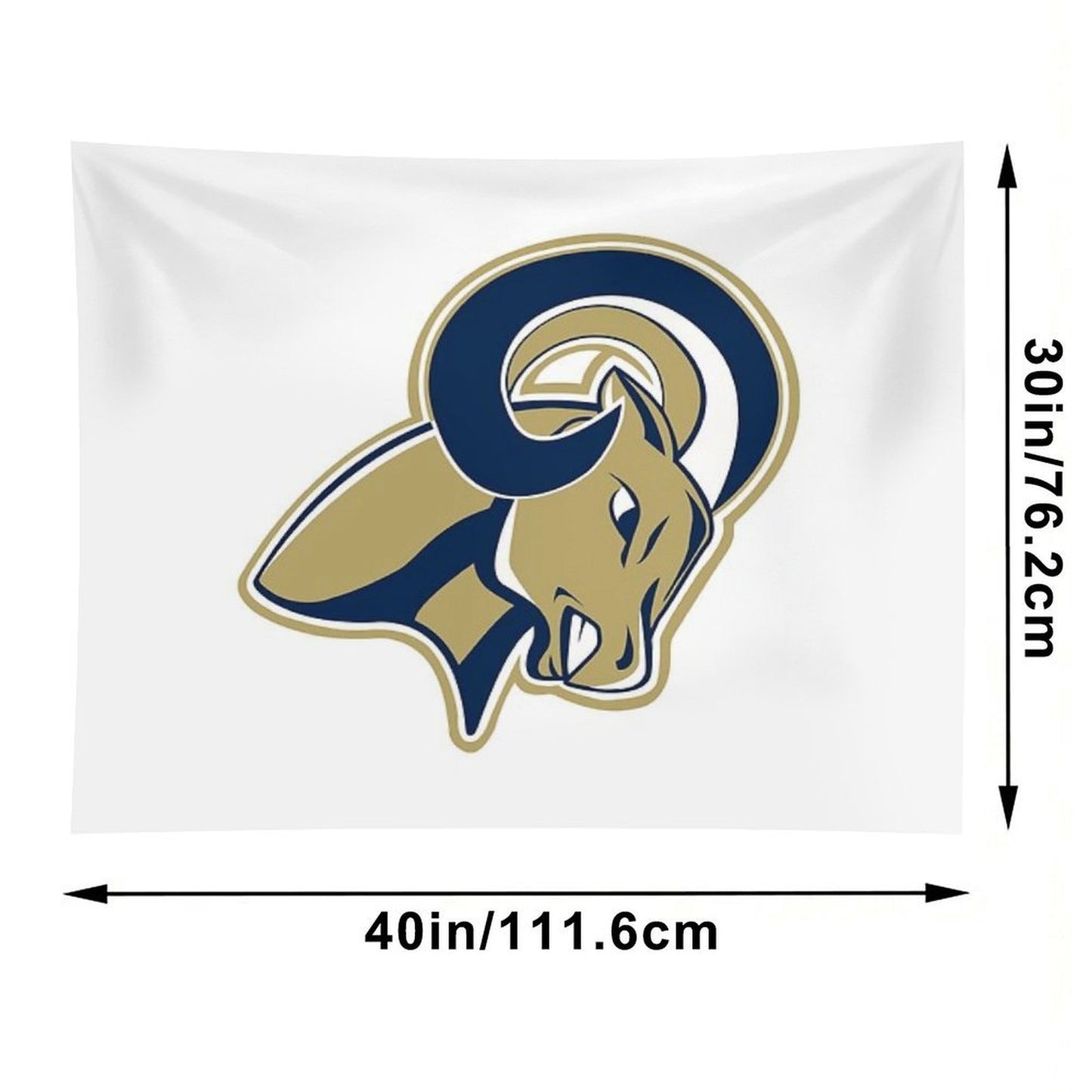 North Central University Rams Tapestry