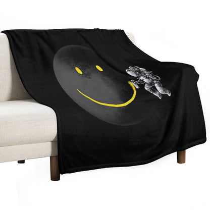 Make A Smile Throw Blanket
