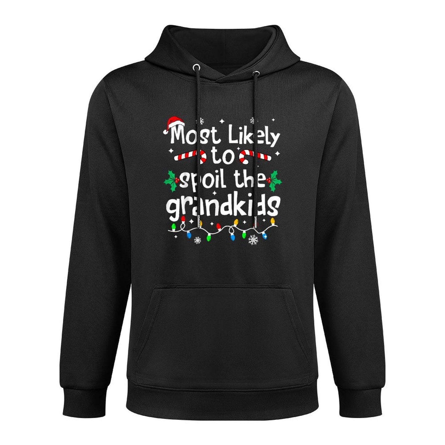 Most Likely to Spoil The Grandkids Christmas Matching Family Casual Wear Hoodie