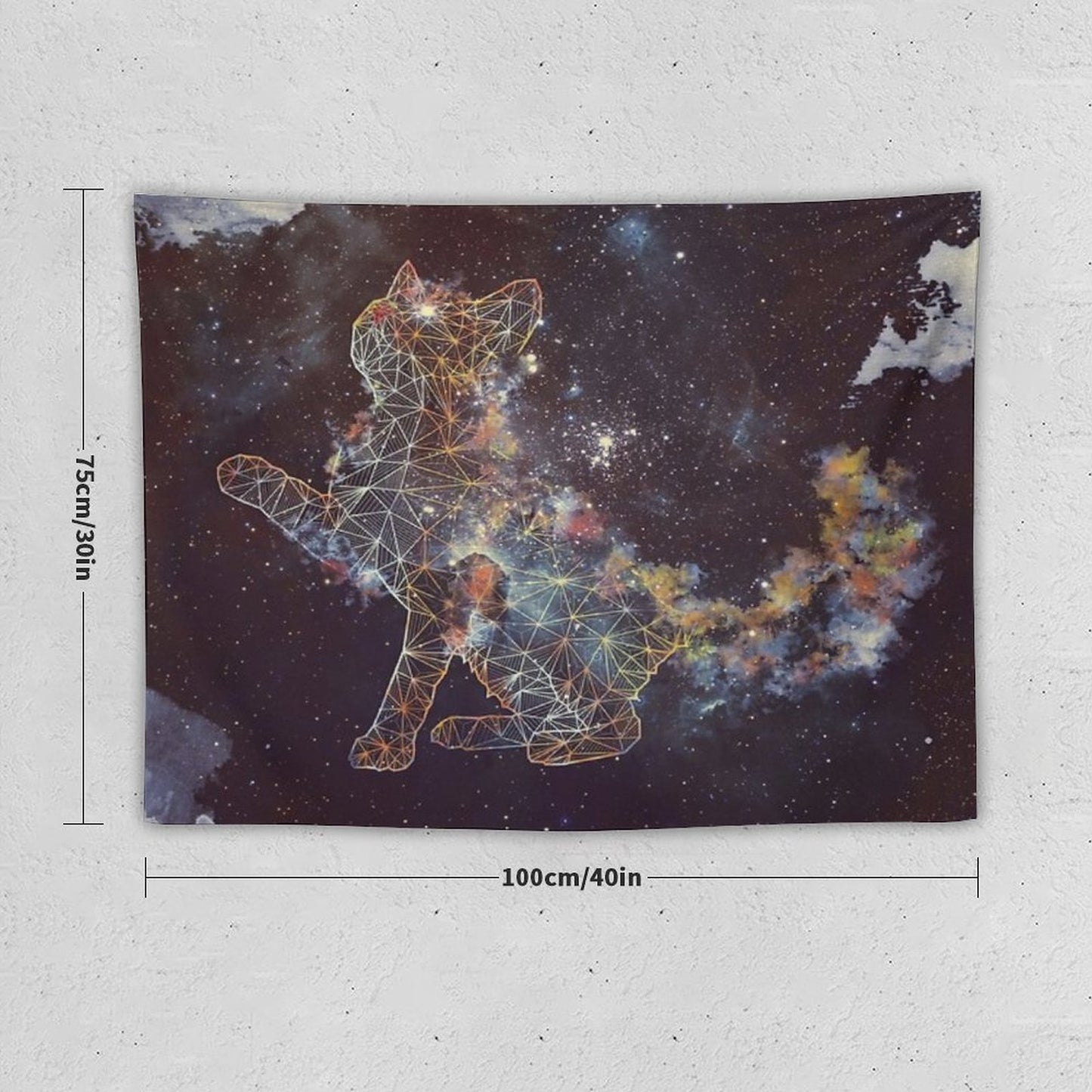 Celestial Cat Tapestry