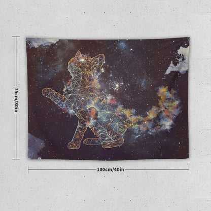 Celestial Cat Tapestry