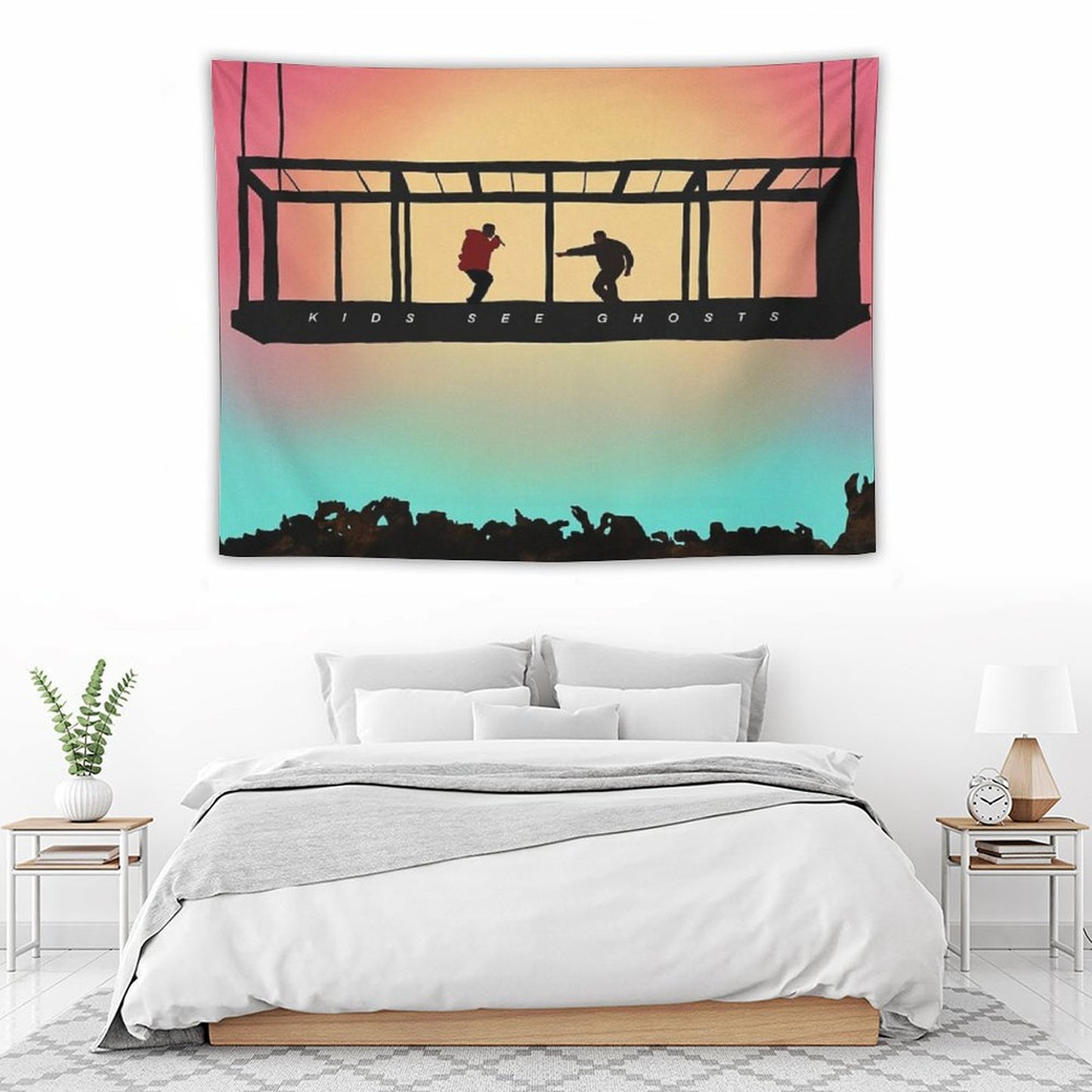 Kids See Ghosts Tapestry