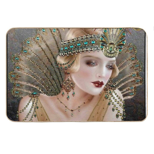 FLAPPER  Vintage 1929 Beautiful Fashion Magazine Advertising Print Bath Mat